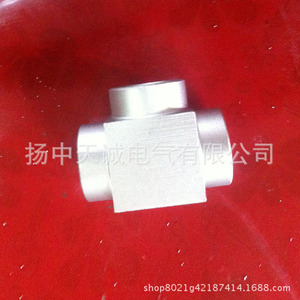 Tés de raccordement à souder en acier inoxydable 304, section carrée, type axial, norme ASTM, épaisseur de paroi 2mm-5mm, origine Zhenjiang - Product Image 2