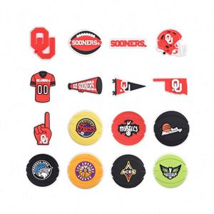 Großhandel Sport-College-Teams Themen-PVC-Clog-Schuh-Dekorationsanhänger, personalisierte Ravens-Fan-Geschenke - Product Image 4