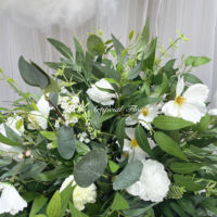 DKB Boule de fleurs en soie réaliste de haute qualité, centre de table de mariage, décoration de rentrée scolaire, couleur et taille personnalisables, style moderne, vente chaude