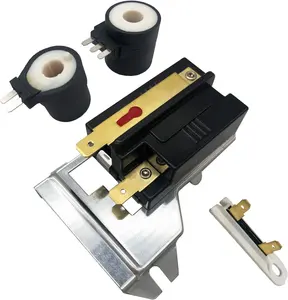Flame Sensor Gas Valve Ignition Solenoid Coil Kit 338906 Flame Sensor 279834 Valve Ignition Solenoid Coil 3392519 Thermal Fuse
