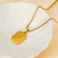 Collar de Cumpleaños con Letra del Zodiaco en Malaquita Verde de Lujo, Colgante Cuadrado de Acero Inoxidable para Mujer, con Incrustaciones Modernas
