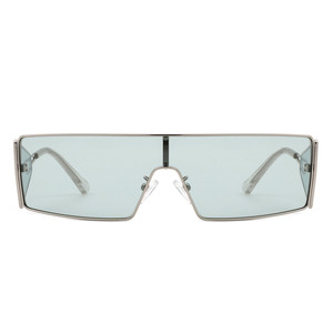 Vortex - Lunettes de soleil rectangulaires rétro enveloppantes carrées à la mode - Product Image 5