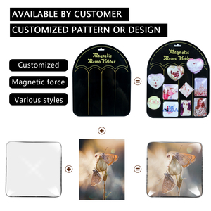 <span class=keywords><strong>Imanes</strong></span> de nevera personalizados, imán de nevera en blanco, diseño personalizado de cristal, sublimación, promoción de fábrica - Product Image 2