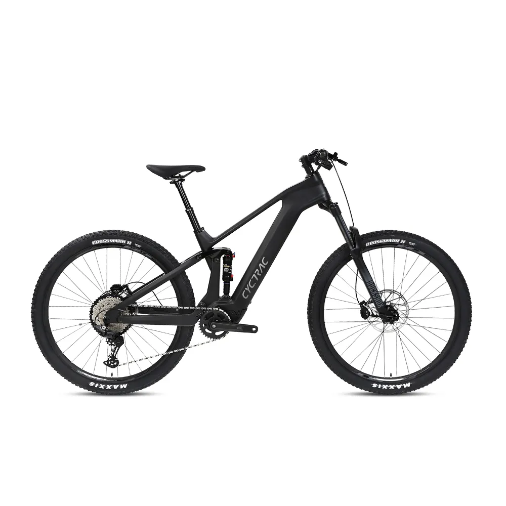 2023 Groothandel Bafang M820 Mid Drive Motor Carbon Full-Suspensie Elektrische Berg E Mtb Fiets Met Dropper Post