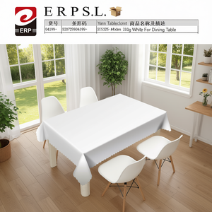 Mantel de hilo Erpsl 1.4x20m 310g Blanco para mesa de comedor - Product Image 3