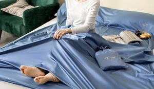Drap <span class=keywords><strong>de</strong></span> voyage 100% coton personnalisé, vente en gros, drap d'hôtel, <span class=keywords><strong>de</strong></span> <span class=keywords><strong>couchage</strong></span> sale, doublure, livraison gratuite - Product Image 5