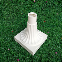Support de vase urne blanc, pots de fleurs de mariage, pot de plantes en colonne, statue de colonne grecque, centre de table vintage pour mariage