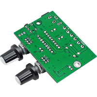 CKXIC Module de carte d'amplificateur de puissance numérique 2.1 canaux haute puissance pour subwoofer, DIY, pour boîtier audio vintage, produit audio 12V 6W 2 + 25W
