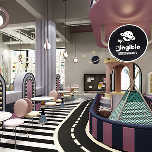 สนาม<span class=keywords><strong>เด็ก</strong></span>เล่นในร่มธีมต่างๆ คุณภาพสูง 200 รายการ พร้อมสไลเดอร์ขนาดใหญ่หลายตัว ที่ออกแบบตามความต้องการ - Product Image 5