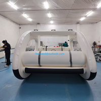 Catamaran de croisière, ponton gonflable, yacht portable, bateau-maison pliable en PVC, bateau aquatique