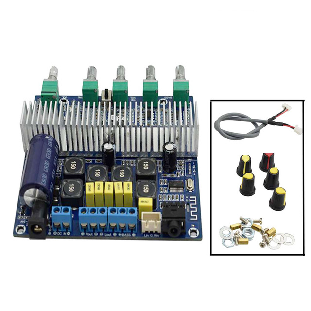 TPA3116 Blue-tooth 5.0 High Power 2.1 Subwoofer Digital Amplifier Board 12-24V