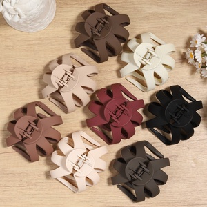 Pince à cheveux élégante en plastique <span class=keywords><strong>motif</strong></span> pieuvre à huit griffes pour chignon ou <span class=keywords><strong>coiffure</strong></span> mi-attachée - Product Image 2