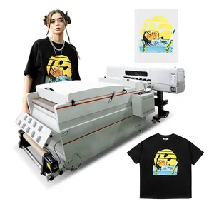 DTF DTG printer roll 60cm direct to garment pet film printer automatic digital t shirt printing machine dtf printer for clothes