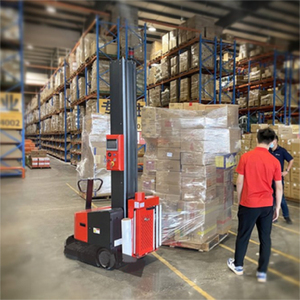 Automatic Self Propelled Pallet Wrapping <b>Machine</b> <b>Stretch</b> Pallet Wrapper <b>Machine</b> Mobile Pallet Portable Wrapper - Product Image 3