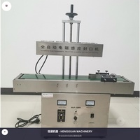 Scelleuse à induction électromagnétique automatique pour bouteilles et bocaux en plastique et en verre, avec opercule en aluminium