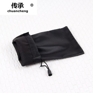 Eyeglasses <b>Case</b> Soft Rectangle Solid Color Drawstring Bag <b>For</b> Eyeglasses <b>Sunglasses</b> Unisex Portable Storage 6-8.9 In - Product Image 3