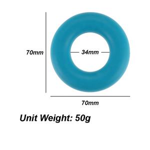 Gimnasio de silicona de agarre de la mano de anillo empuñadura entrenador anillos de silicona en roca, escalada, los atletas y estrés socorro y rehabilitación - Product Image 4