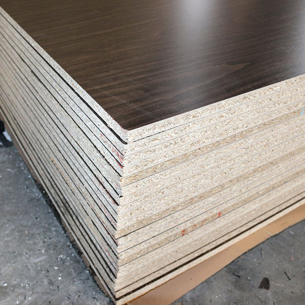 16mm 18mm MDP Particle Board /High quality factory price Melamine Chipboard for Cabinet