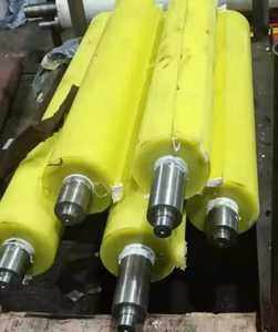 גלגל פוליאוריטן בהתאמה אישית, מחיר גלגלת גומי למינציה של נגרר סירות, גלגלת אוריתן תעשייתית למכונת דפוס - Product Image 5