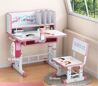 Ensemble de bureau et chaise d'étude en bois pour enfants pour la maison, le bureau ou le salon pour la détente et l'étude