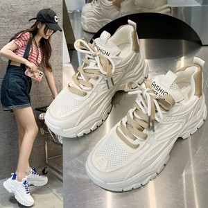Scarpe Sportive Casual da Donna con Logo Personalizzabile, Materiali di Alta Qualità, <span class=keywords><strong>Sneakers</strong></span> Chunky Semplici per Corsa - Product Image 1