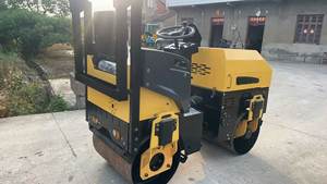 รถโรดโรเลอร์แบบสั่น2022มือสองพร้อมเครื่องยนต์ Changchai และลูกกลิ้งดรัมคู่ - Product Image 4