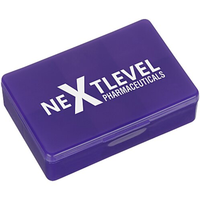 Boîte à pilules personnalisée avec logo, organiseur de médicaments, boîte à pilules hebdomadaire AM/PM, complément vitaminique, cadeau promotionnel, vente en gros