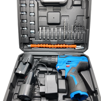 Taladro Compacto Recargable sin Escobillas de 12V, Pequeño Taladro Eléctrico Inalámbrico, Destornillador Portátil para Reparaciones Diarias del Hogar