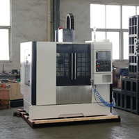 Centre d'usinage vertical CNC 3 axes VMC600, broche BT40, bras 24T, ATC, petite table de travail, fraiseuse CNC