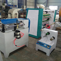 Équipement de production de ruban adhésif, machine automatique de laminage de ruban adhésif en aluminium avec moteur, machine de revêtement de film protecteur en PET