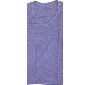 T-shirt à manches courtes à col rond pour femme, style streetwear, respirant, écologique, personnalisé, en coton biologique uni, brodé - Product Image 3