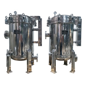 Mới cao dòng chảy chính xác Cartridge lọc thép không gỉ 304/316 nhà ở xử lý nước công nghiệp lọc bình áp lực - Product Image 1