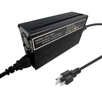Chargeur intelligent XYM 180W pour batteries lithium-ion phosphate de fer 48V 4A 3A, chargeurs de batteries 48V