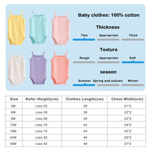 Tuta da neonato estiva personalizzata body body vestiti 100% cotone pagliaccetto da bambina - Product Image 2