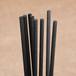 Vente en gros Bâtons pour diffuseur d'anches Bâtons de diffuseur d'anches en fibres de couleur noire 6pcs par sac Bâtonnets de diffuseur d'anches - Product Image 2