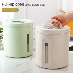 Anya nhà bếp <span class=keywords><strong>container</strong></span> 10kg xô lúa mì rơm ngũ cốc gạo hộp kín gạo bin bột lưu trữ <span class=keywords><strong>container</strong></span> thực phẩm cửa hàng hộp - Product Image 4
