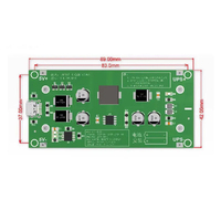 Type-C 15W 3A 18650 Lithium Battery Charger Module DC-DC Step Up Booster Fast Charge UPS Power Supply / Converter 5V 9V 12V