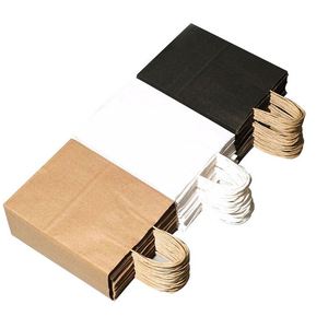 Oferta Exclusiva: Bolsas de Cartón Kraft Promocionales Personalizadas, Portátiles, Modernas, Impresión Personalizada, Reciclables - Product Image 1