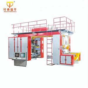 Imprimante flexographique en plastique de sac de <span class=keywords><strong>T</strong></span>-shirt automatique de haute qualité de 8 couleurs Machine d'impression de Flexo - Product Image 1