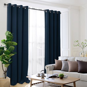Giá rẻ 42*84inch sẵn sàng thự<span class=keywords><strong>c</strong></span> hiện rắn Polyester màn rèm cho phòng khách sang trọng - Product Image 2