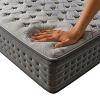 Memory-Schaum-Matratze 12 Zoll Komprimierte Vakuum-Matratze Einzelbett-Set Matelas Schlaf-Latexmatratze Taschenfederkernmatratze in einer Box