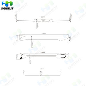 Hanheng Ce pengikis serviks kayu steril Spatula Ayre kayu pengikis ginekologi sekali pakai untuk pemeriksaan ginekologi - Product Image 3