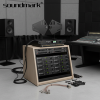 Preamplifier Mikrofon Soundmark SM-8G Baru 5G Nirkabel 400-950MHz Kit Ekspansi Logam Catu Daya AC 110-240V