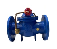 Vanne de retenue silencieuse à bride en fonte ductile QT450 PN16 à fermeture lente anti-choc pour système d'eau