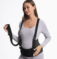 Ceinture de soutien lombaire réglable et respirante en EVA avec fermeture éclair pour soulager les douleurs dorsales, idéale pour le travail et le fitness