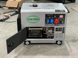 3KVA 5KVA 6KVA 8KVA 10kva 15kva 20kva 엔진 400 시리즈와 소형 휴대용 디젤 발전기 - Product Image 3