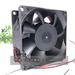 พัดลมอินเวอร์เตอร์เมคคาทรอนิกส์ 80x80x38 มม. 24V 0.5A ลูกปืนแบบลูกกลิ้ง พัดลมระบายความร้อนแบบไร้แปรงถ่าน DC - Product Image 2
