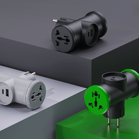 Adaptateurs de prise universels Pheiyon - Fabriqués en Chine, adaptateur de voyage 2 prises pour l'Europe, prises allemandes, 250V, sans WIFI, USB 1A+1C