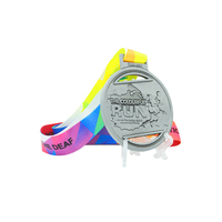 Longzhiyu 17 ans fabricant fournisseur de médailles en alliage de zinc médailles de course de marathon personnalisées médailles de sport en métal personnalisées