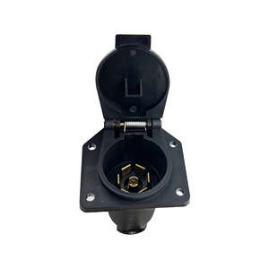 Conector de Remolque Autokins TS04A de 7 Pines y 12V de Nailon para Americano con Clavija de Cobre - Product Image 1